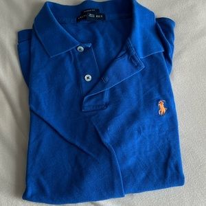 Blue polo